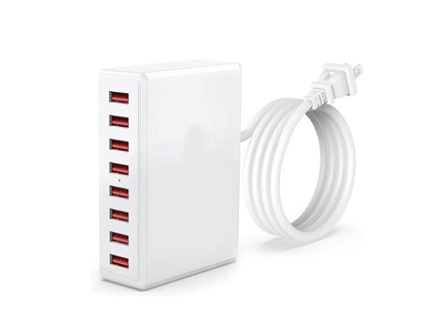 &u++ CARGADOR CELULAR USB 2.4A 9 USB WLX-T9